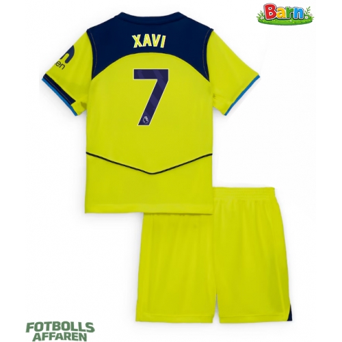 Tottenham Hotspur Xavi Simons #7 Tredjeställ Barn 2025-26 Kortärmad (+ Korta byxor)